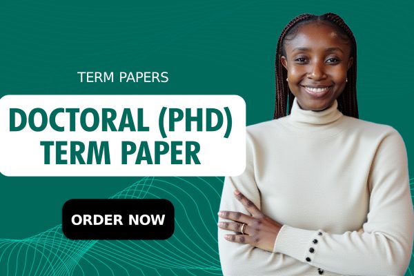 Doctoral (PhD) Term Paper