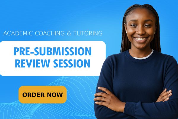 Pre-Submission Review Session